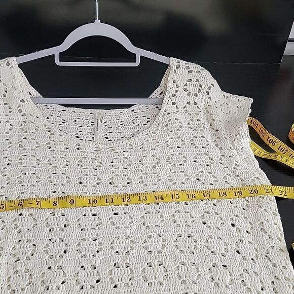 Anthropologie Brittania Crochet Midi Dress - Picture 6 of 11